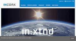 Desktop Screenshot of incoax.com