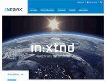 Tablet Screenshot of incoax.com